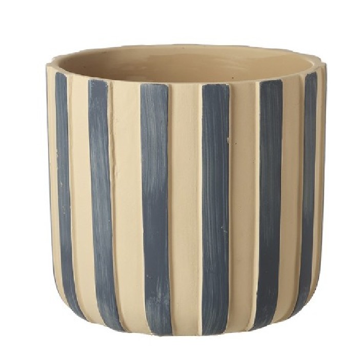 home-decor/indoor-pots-plant-stands/heaven-sends-large-blue-stripe-pot