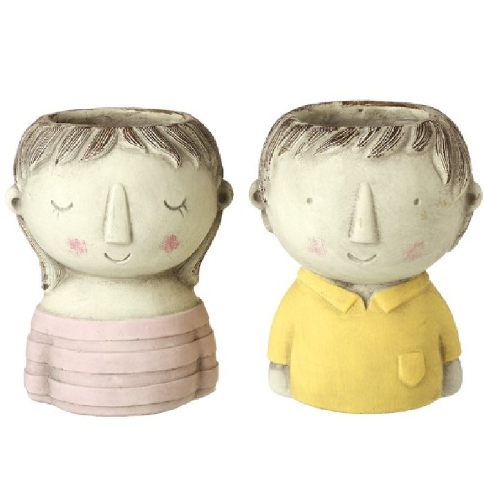 home-decor/indoor-pots-plant-stands/heaven-sends-girl-boy-cement-pots