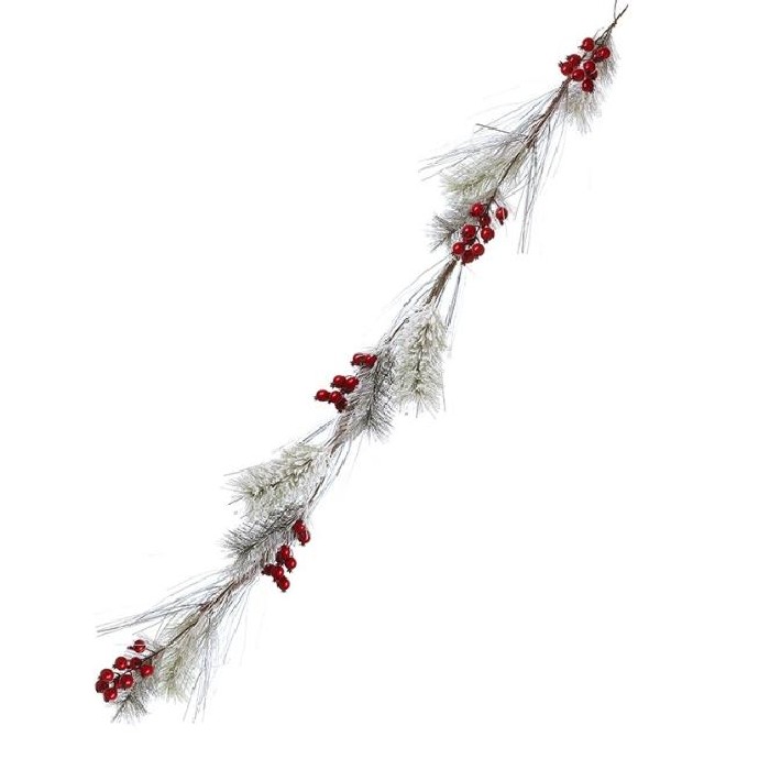 christmas/tinsel-garlands/christmas-frosted-red-berry-garland