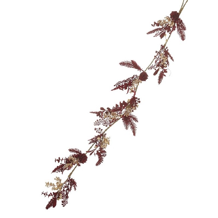 christmas/tinsel-garlands/christmas-red-and-white-flower-garland