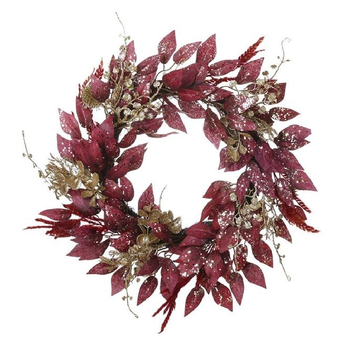 christmas/wreaths/christmas-deep-red-foliage-wreath