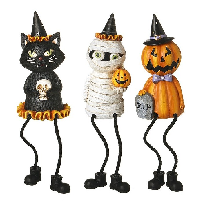 home-decor/decorative-ornaments/halloween-black-cat-mummy-pumpkin-long-leg-mix