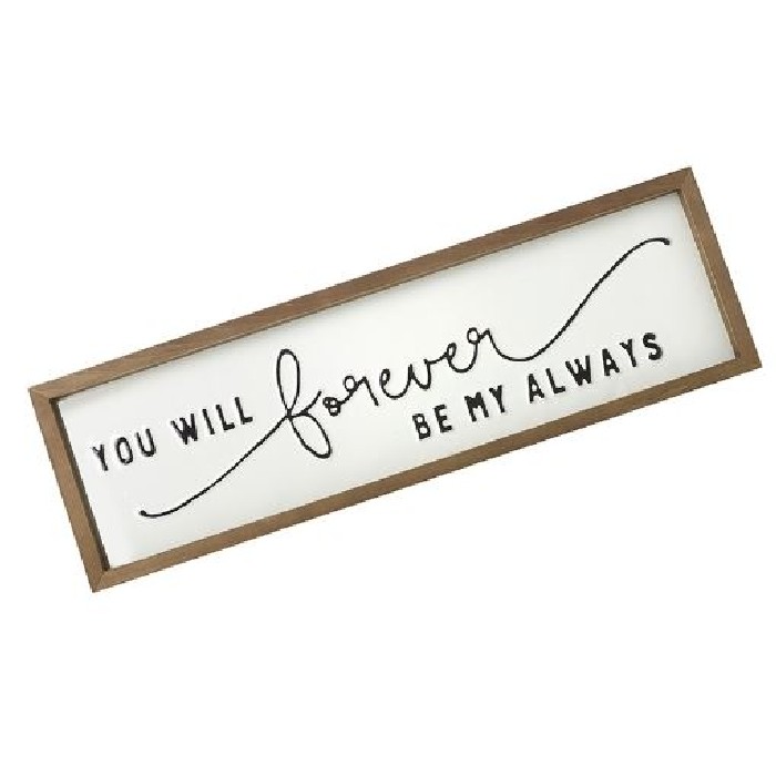home-decor/wall-decor/metal-wood-forever-always-sign
