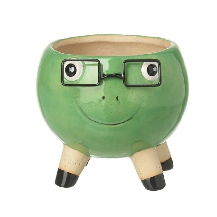 home-decor/indoor-pots-plant-stands/heaven-sends-frog-with-glasses-pot