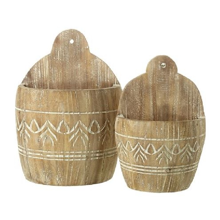 home-decor/indoor-pots-plant-stands/wooden-wall-planter-set