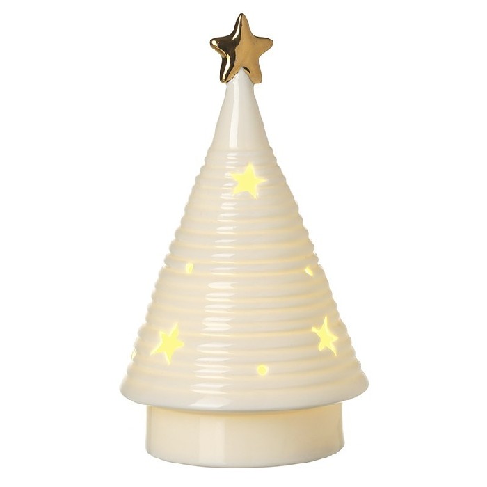 christmas/decorations/xmas-tall-cream-cone-led-tree-with-gold-star