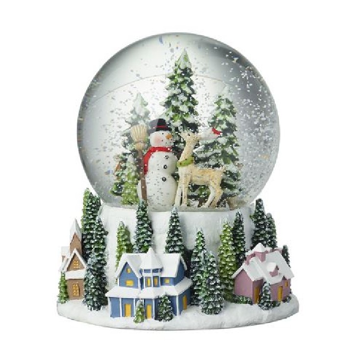 christmas/decorations/xmas-snowman-snowy-townscape-snow-globe