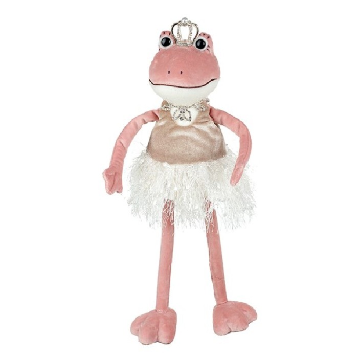 christmas/decorations/xmas-pink-standing-frog-in-tutu