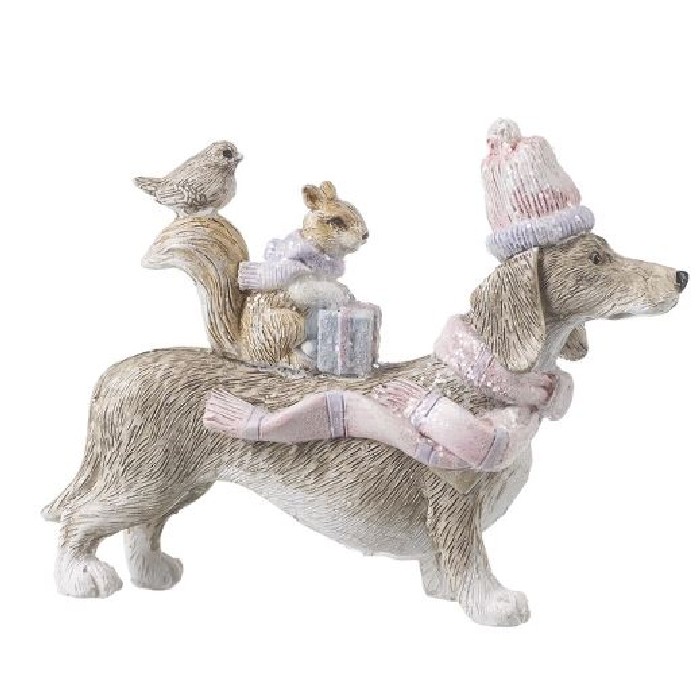 christmas/decorations/xmas-dog-with-squirrel-and-bird-decoration