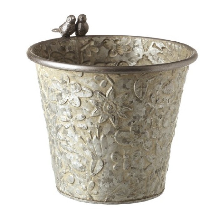 home-decor/indoor-pots-plant-stands/heaven-sends-metal-pot-with-bird-deco