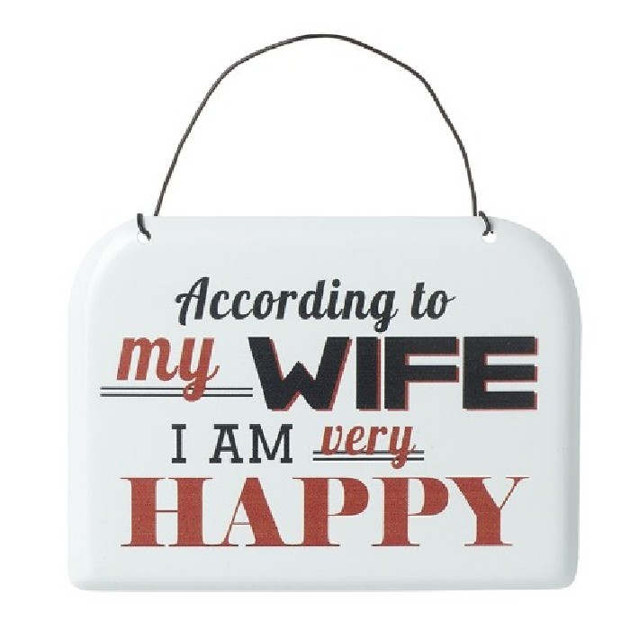 home-decor/wall-decor/heaven-sends-according-to-my-wife-metal-sign