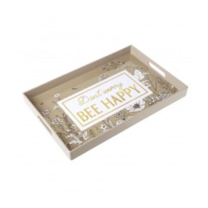 home-decor/decorative-ornaments/heaven-sends-bee-happy-rectangular-tray