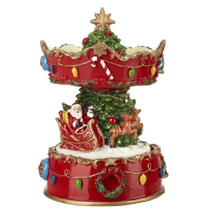 christmas/cribs-villages/xmas-candy-cane-spin-christmas-merry-go-round