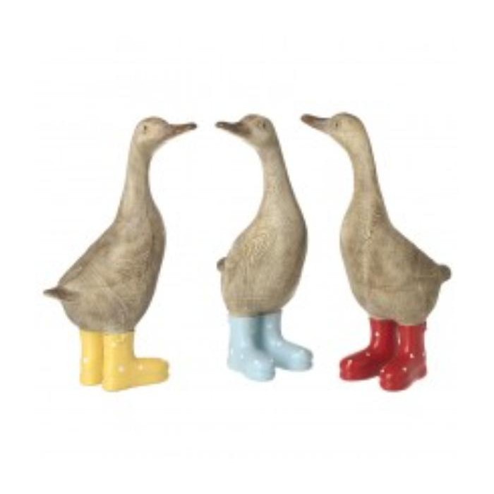 home-decor/decorative-ornaments/wood-finish-resin-ducks-medium-3-assorted
