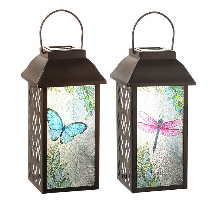home-decor/candle-holders-lanterns/heaven-sends-dragonfly-and-butterfly-solar-lantern-2-assorted