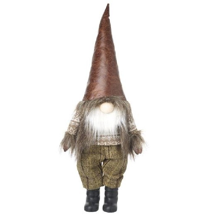 christmas/decorations/xmas-standing-gonk-in-check-faux-fur-hat