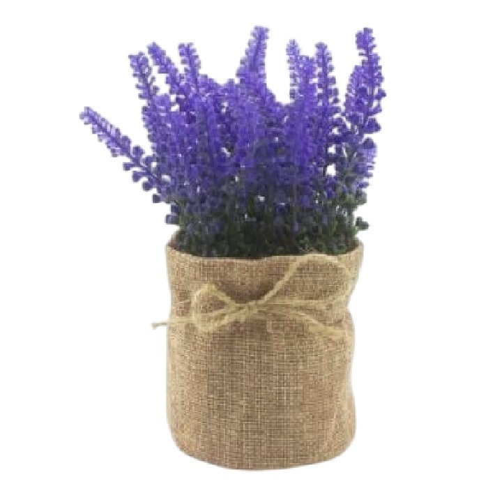 home-decor/artificial-plants-flowers/lavender-in-hessian-bag