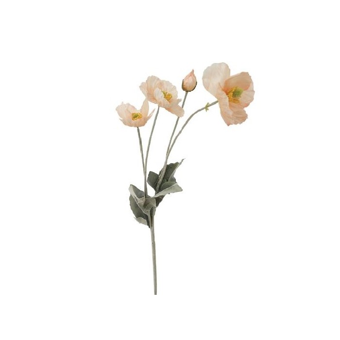 home-decor/artificial-plants-flowers/salmon-poppy-spray