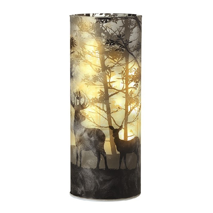 christmas/decorations/woodland-deer-frosted-glass-led-light