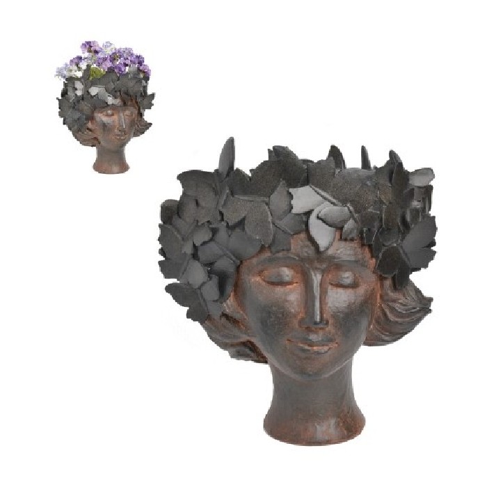 home-decor/indoor-pots-plant-stands/ladies-head-with-butterflies-planter