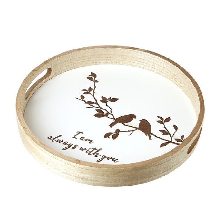 home-decor/decorative-ornaments/heaven-sends-round-wooden-tray-with-birds-on-branch