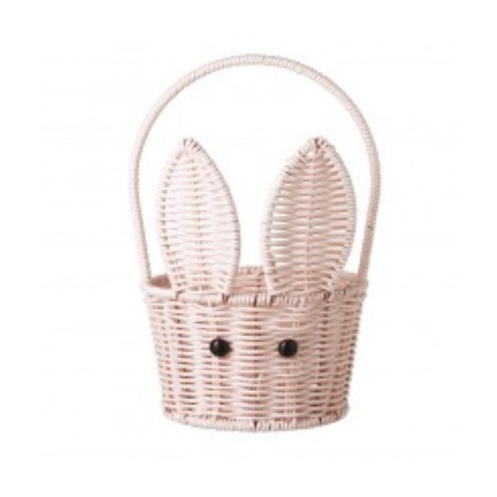 home-decor/decorative-ornaments/easter-pink-bunny-basket-with-handle