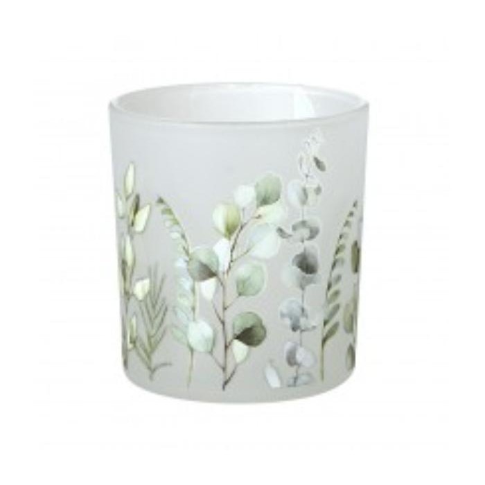 home-decor/candle-holders-lanterns/heaven-sends-small-leaf-frosted-glass-tealight-holder