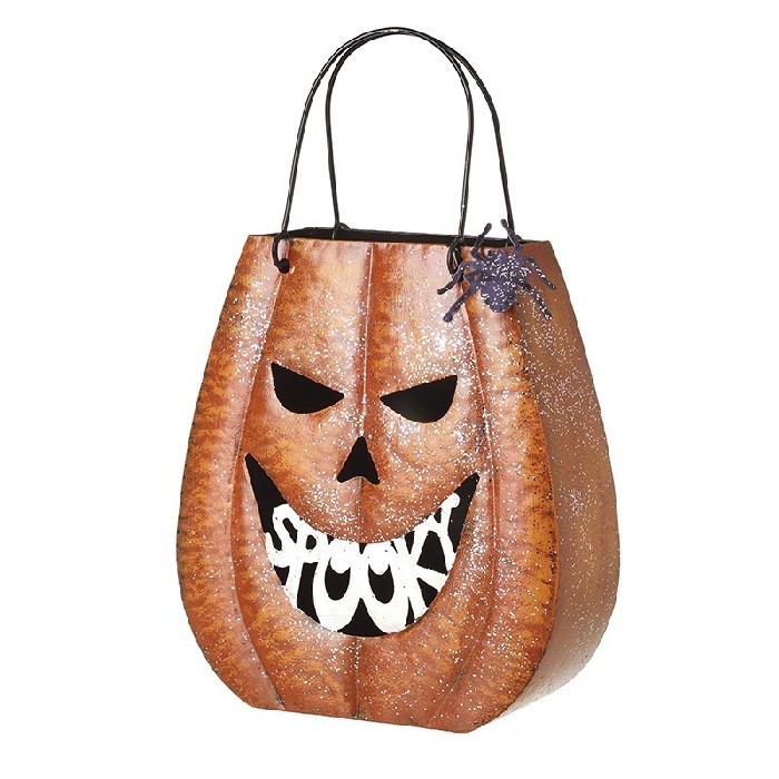 home-decor/decorative-ornaments/halloween-orange-metal-spooky-pumpkin-lantern