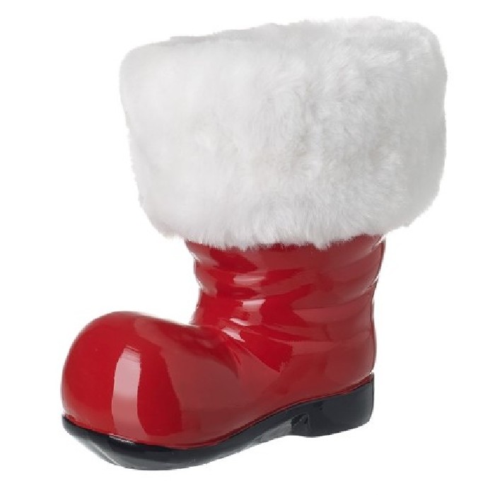 christmas/decorations/xmas-red-ceramic-boot-with-white-fur-top