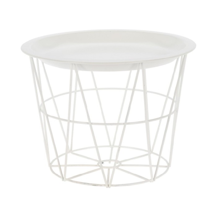 home-decor/loose-furniture/white-metal-side-table-25cm-x-20cm