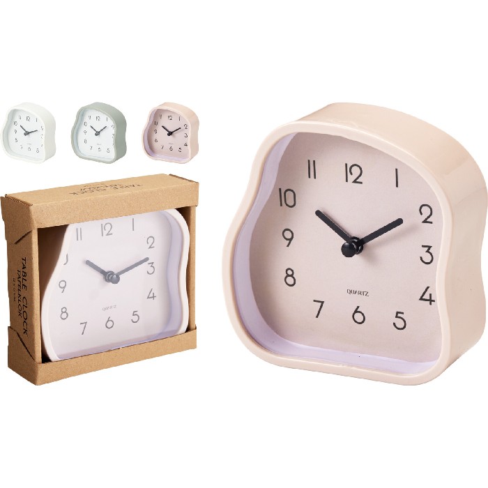 home-decor/clocks/organic-shape-table-clock-3-assorted-colours