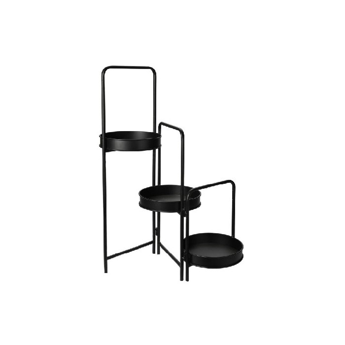 gardening/pots-planters-troughs/black-metal-triple-articulated-plant-pot-support
