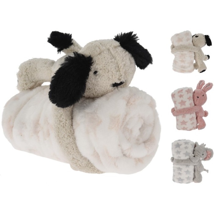 kids-and-stationery/toys/animal-plush-13cm-with-blanket