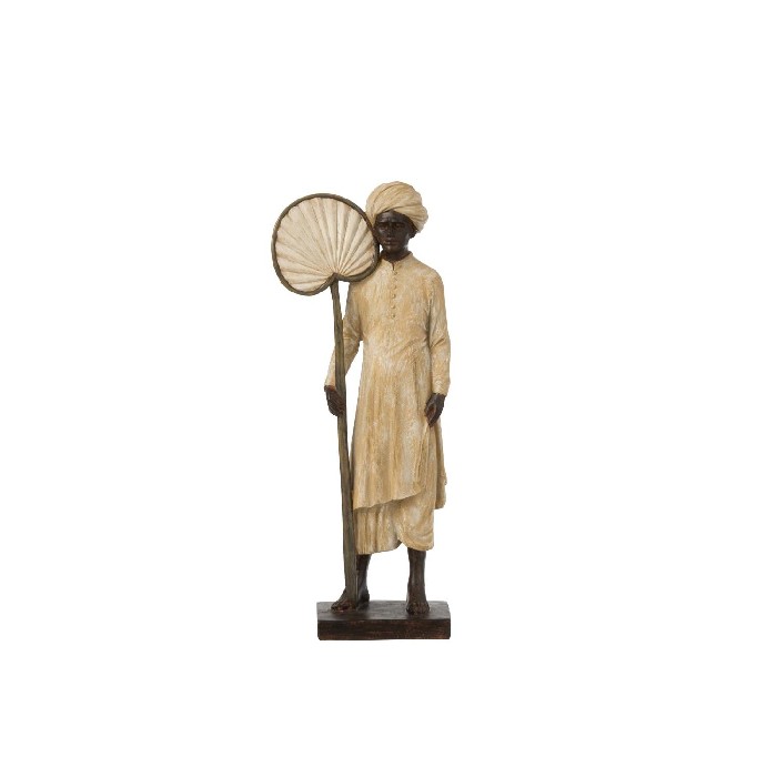 home-decor/decorative-ornaments/indian-figure-standing-poly-beigebrown