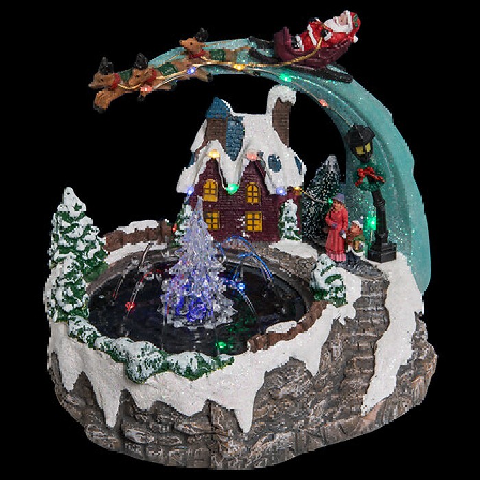 christmas/cribs-villages/xmas-20led-fountain-sleigh-village