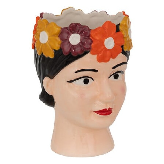 home-decor/vases/atmosphera-ceramic-vase-women-head-yuca-h18cm