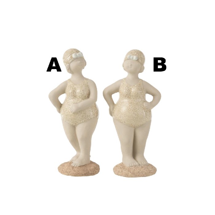 home-decor/decorative-ornaments/woman-bathing-suit-standing-ceramic-beige-large-assortment-of-2
