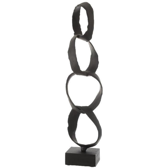 home-decor/decorative-ornaments/figure-rings-on-foot-aluminium-black-large