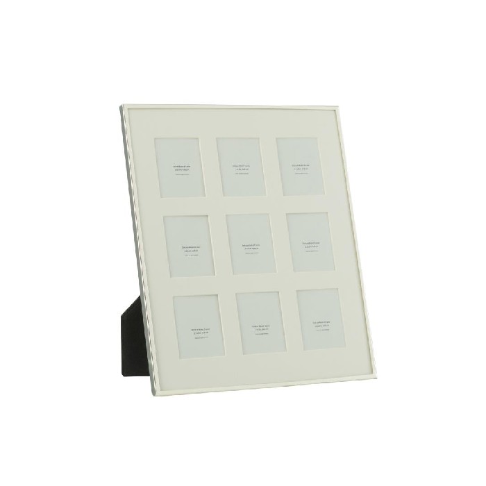 home-decor/frames/photo-frame-passe-partout-fine-border-9-pieces-5x65cm-metal-silver