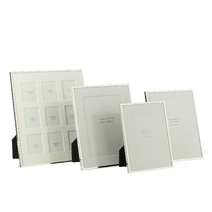 home-decor/frames/photo-frame-passe-partout-fine-border-9-pieces-5x65cm-metal-silver