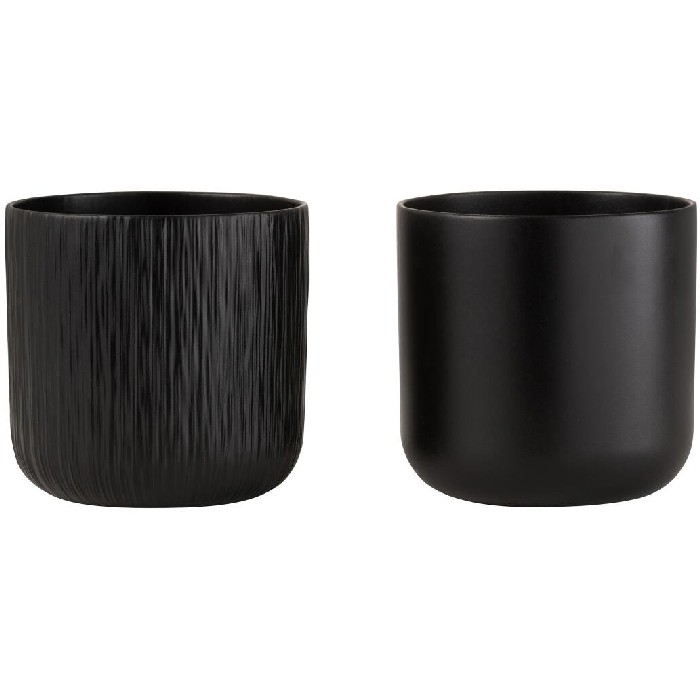 home-decor/indoor-pots-plant-stands/flowerpot-gen-ceramic-black-large-assortment-of-2