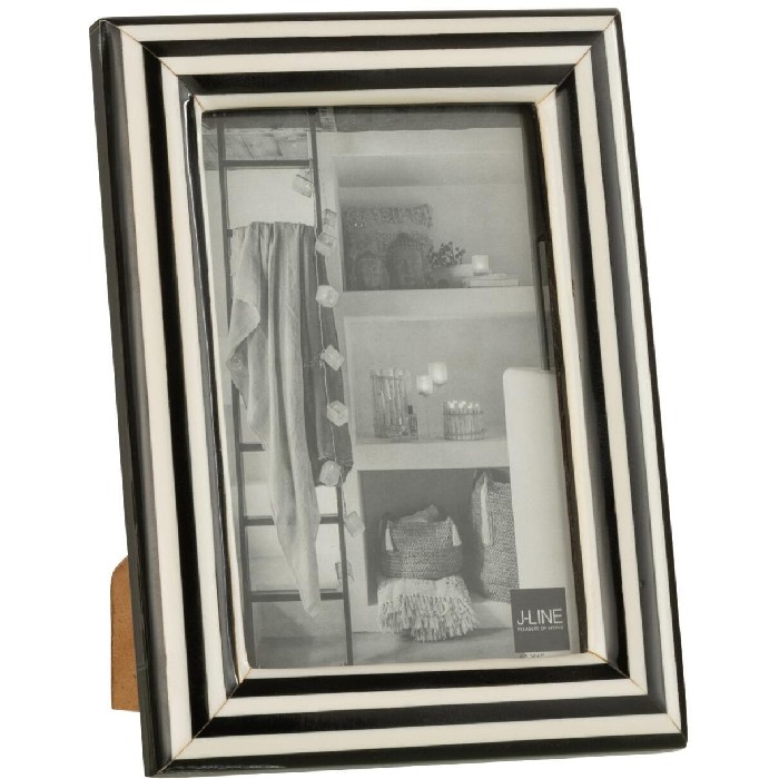 home-decor/frames/photoframe-rectangle-lines-resin-blackwhite-small