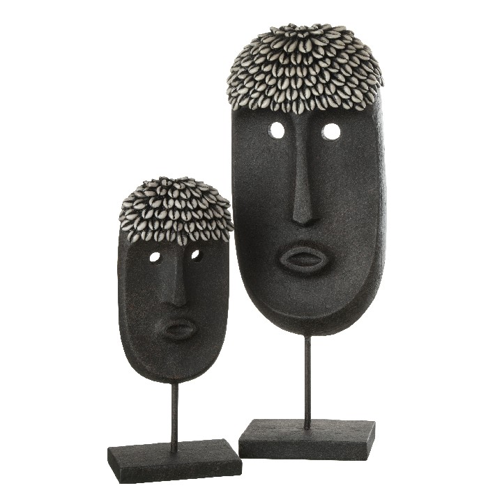 home-decor/decorative-ornaments/face-stand-ethnic-stoneresin-black-large