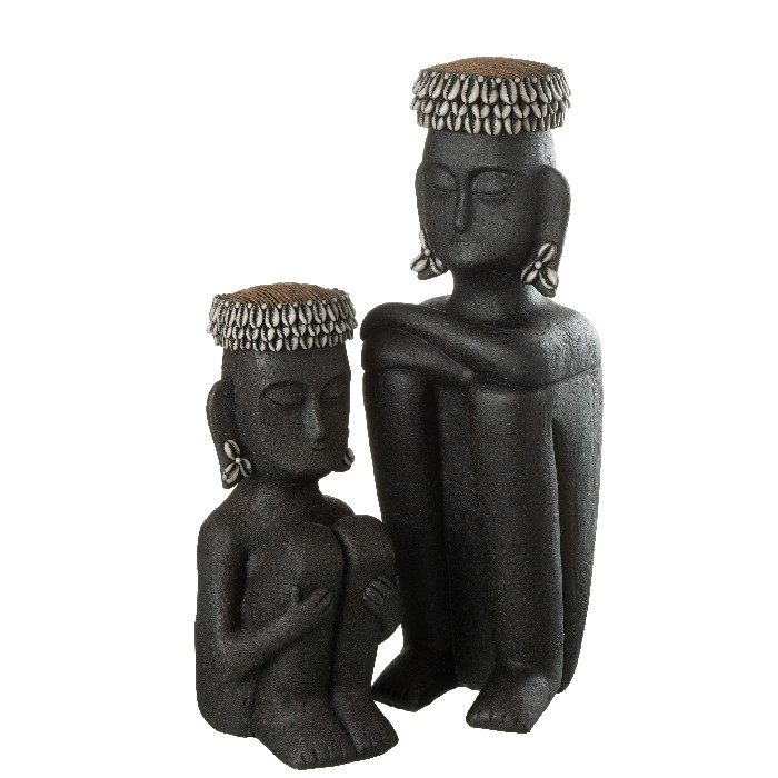 home-decor/decorative-ornaments/statue-sit-ethnic-stoneresin-black-large
