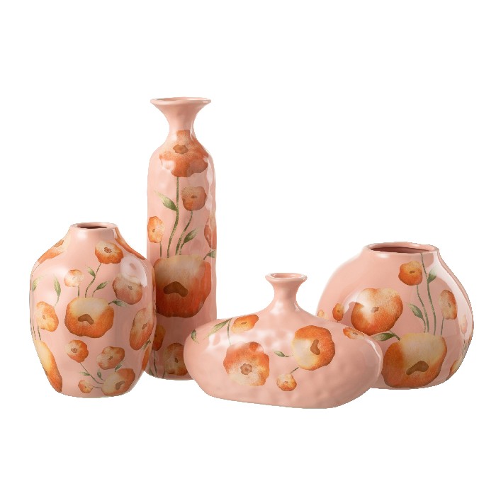 home-decor/vases/vase-flower-wide-ceramic-salmonorange