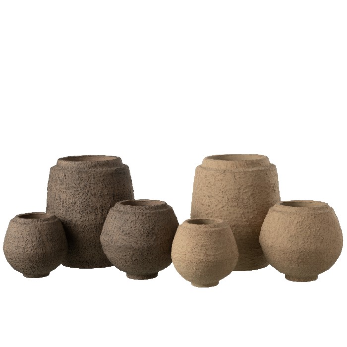home-decor/indoor-pots-plant-stands/flowerpot-ceramic-taupebrown-large-assortment-of-2