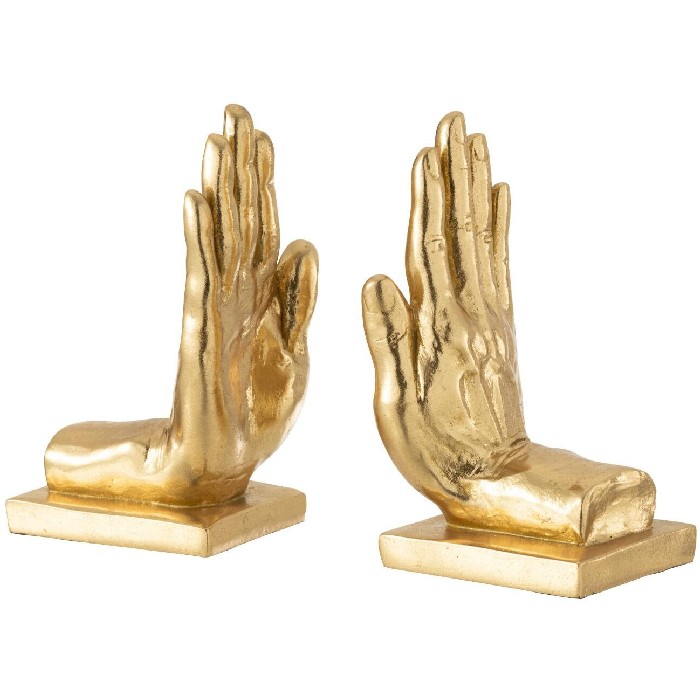 home-decor/decorative-ornaments/set-of-2-bookend-hands-polyresin-gold