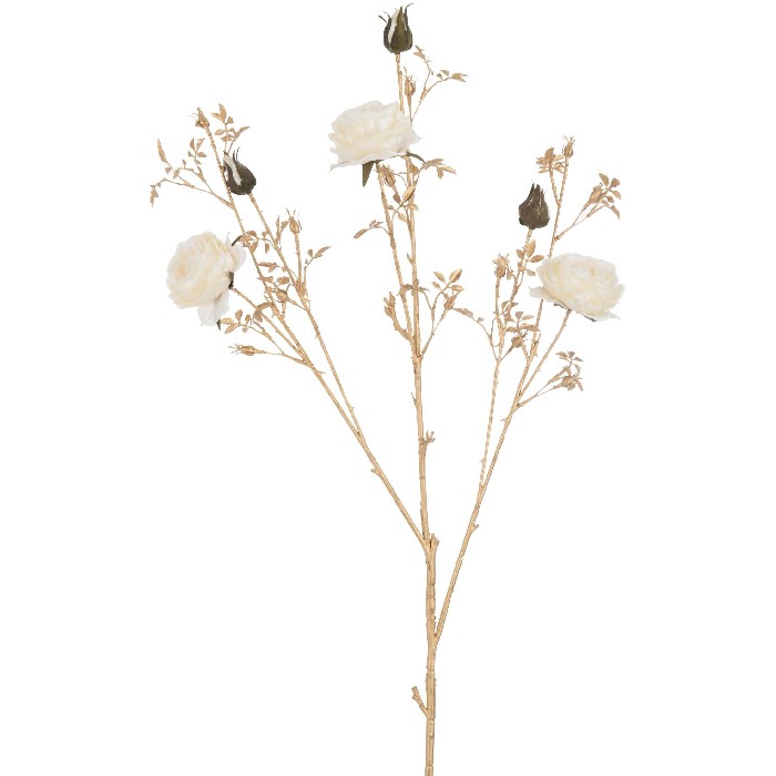 home-decor/artificial-plants-flowers/rose-bush-3-flowers-with-buds-plastic-creamgold
