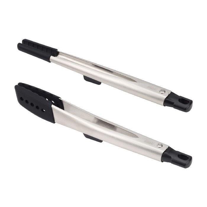 kitchenware/utensils/joseph-joseph-elevate-fusion-tongs-set-of-2-silver