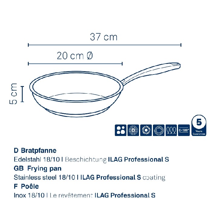 kitchenware/pots-lids-pans/kela-frying-pan-flavoria-diameter-20cm